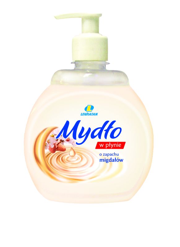 LEWIATAN MYDŁO/PŁ MIGDAŁ DOZ 500ML.