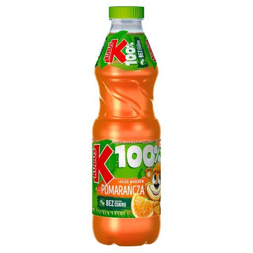 Kubuś 100% Sok jabłko marchew pomarańcza 850 ml