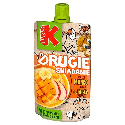 Kubuś Drugie śniadanie Mus jabłko mango banan + jagły 100 g