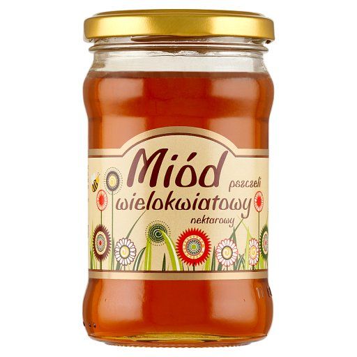 Miód pszczeli nektarowy wielokwiatowy 370 g