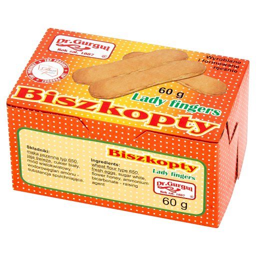 Dr. Gurgul Biszkopty Lady Fingers 60 g