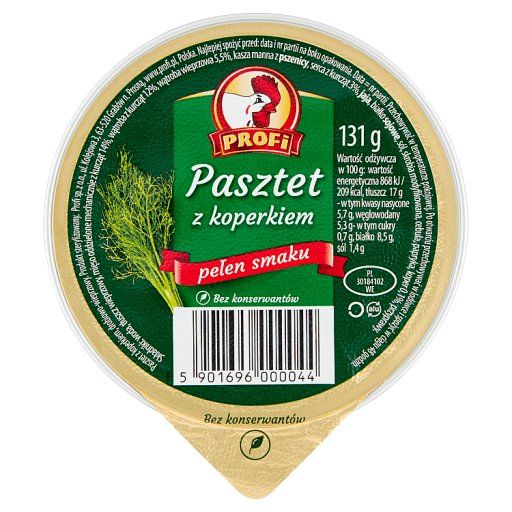 Profi Pasztet z koperkiem 131 g