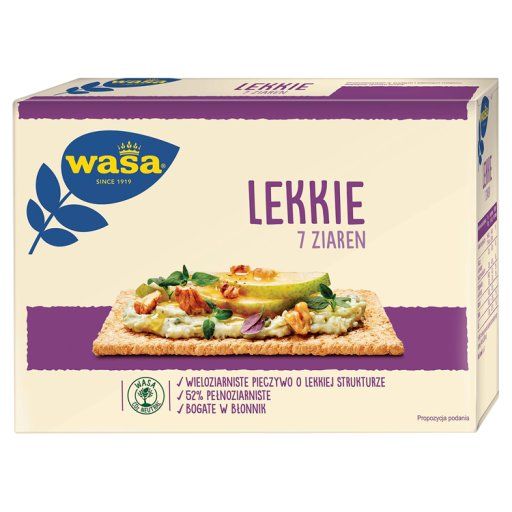 Wasa Produkt piekarniczy wieloziarnisty 140 g