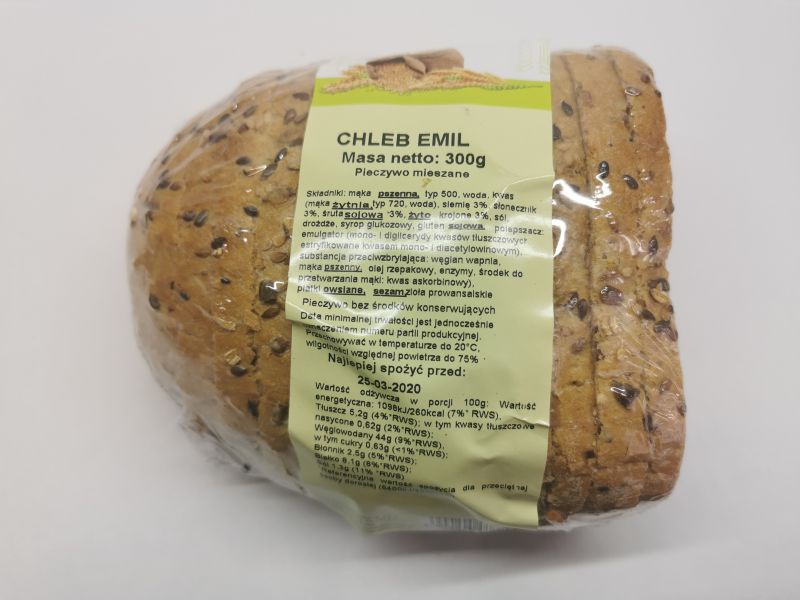 GALICYJS CHLEB EMIL ZIARNISTY 300g