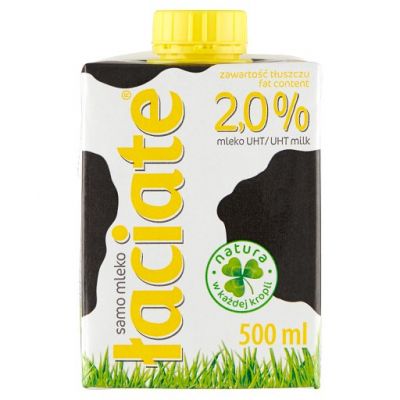 Łaciate Mleko UHT 2,0 % 500 ml