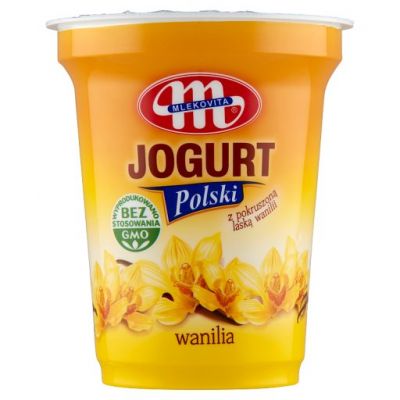 Mlekovita Jogurt Polski wanilia 350 g