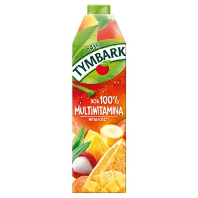 Tymbark Sok 100 % multiwitamina 1 l