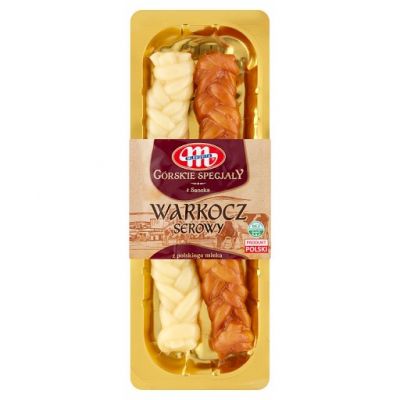 Mlekovita Górskie Specjały z Sanoka Warkocz serowy 160 g (2 x 80 g)