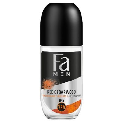Fa Men Red Cedarwood 72h Antyperspirant w kulce o zapachu nut drzewnych czerwonego cedru 50 ml