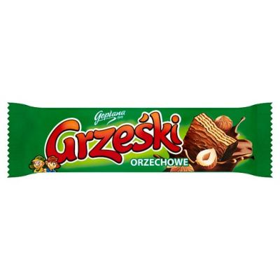 GRZEŚKI WAFEL ORZECH W CZEK MLECZ 36G.