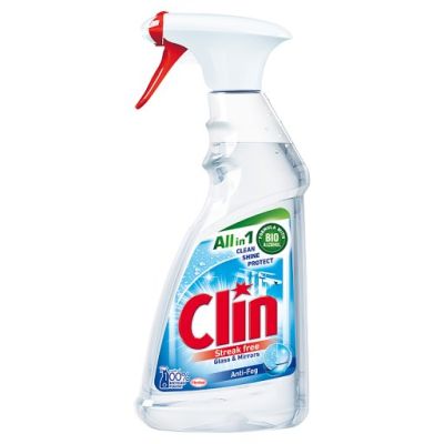 Clin Anti-Fog Płyn do mycia powierzchni szklanych 500 ml