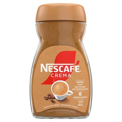 Nescafé Crema Kawa rozpuszczalna 100 g