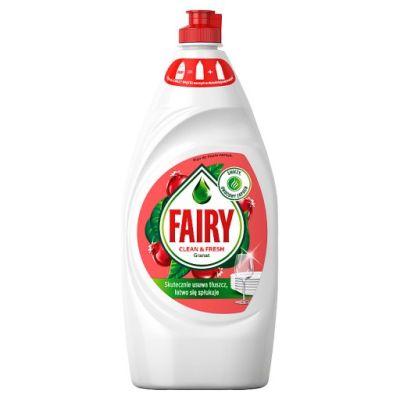 Fairy Clean & Fresh Granat Płyn do mycia naczyń 900 ml