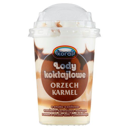 Koral Lody koktajlowe orzech karmel 220 ml