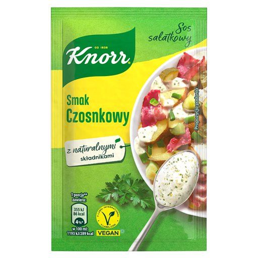Knorr Sos sałatkowy czosnkowy 8 g