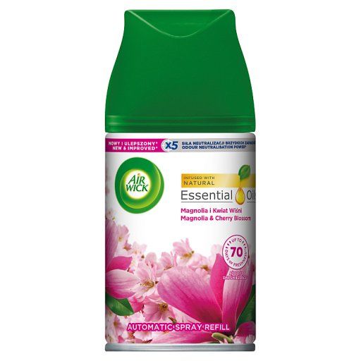 Air Wick Essential Oils Wkład zapachowy magnolia i kwiat wiśni 250 ml