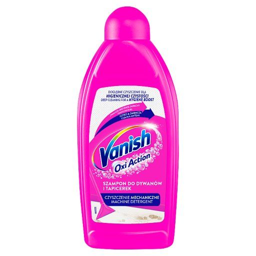 Vanish Oxi Action Szampon do prania dywanów 500 ml