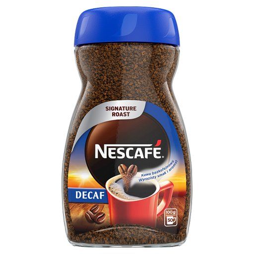 Nescafé Decaf Bezkofeinowa kawa rozpuszczalna 100 g