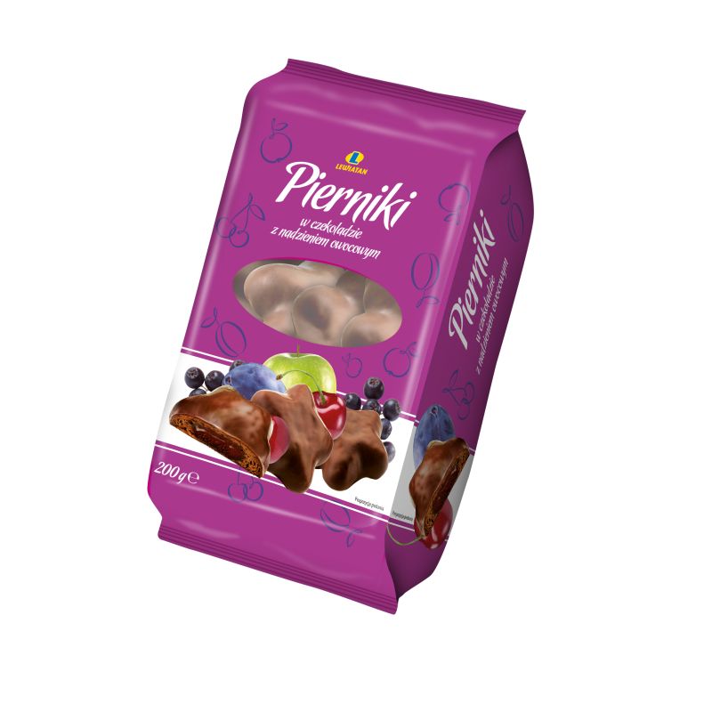 LEWIATAN PIERNIKI NADZIEWANE W CZEK 200g