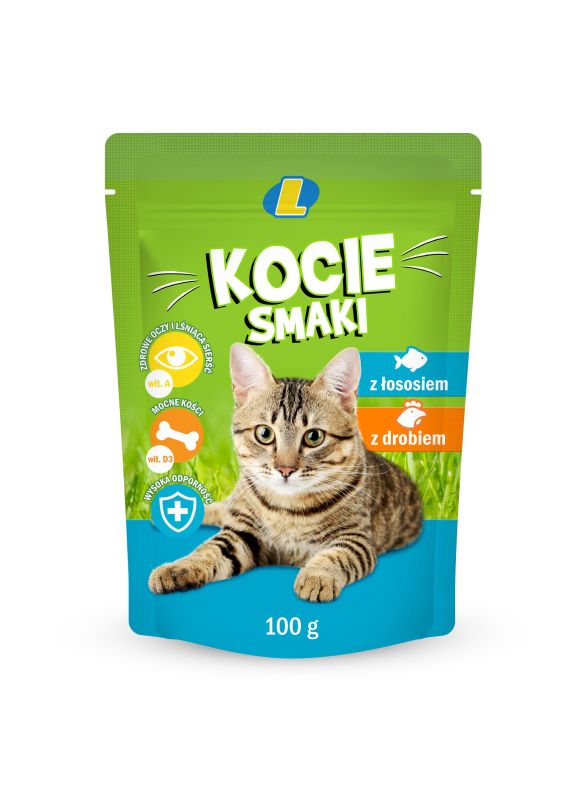 LEWIATAN KARMA/KOTA M ŁOSOŚ/KURCZ 100g