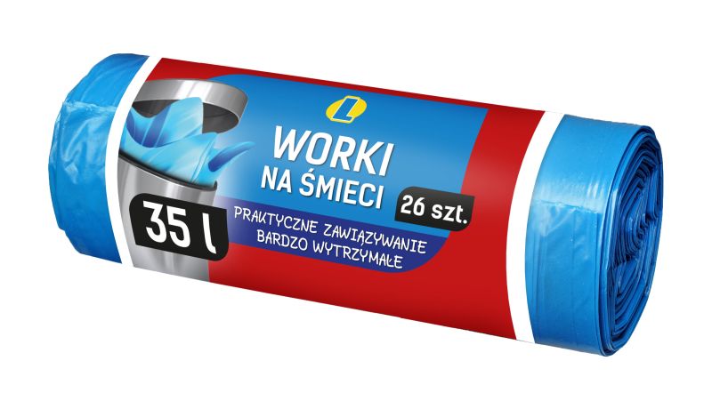 LEWIATAN WORKI/ŚMIECI MOCNE 35l 26szt