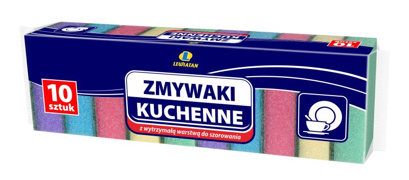 LEWIATAN ZMYWAKI KUCHENNE 10szt