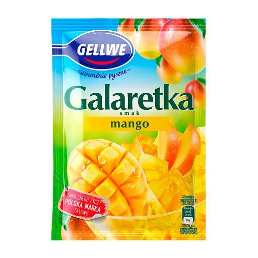 Gellwe Galaretka smak mango 72 g