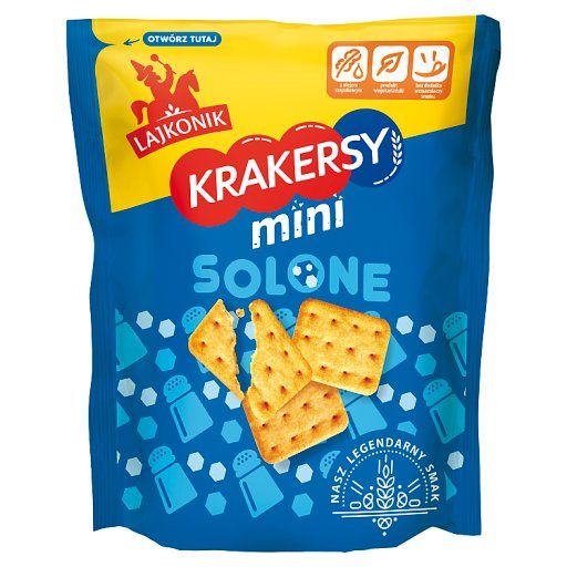 Lajkonik Krakersy mini solone 100 g