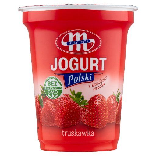 Mlekovita Jogurt Polski truskawka 350 g