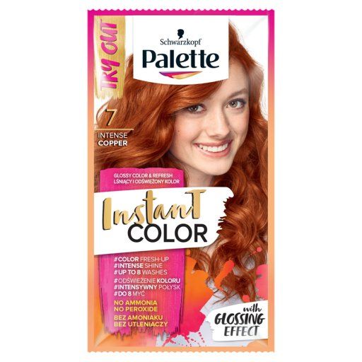 Palette Instant Color Szampon koloryzujący 7 intensywna miedź 25 ml