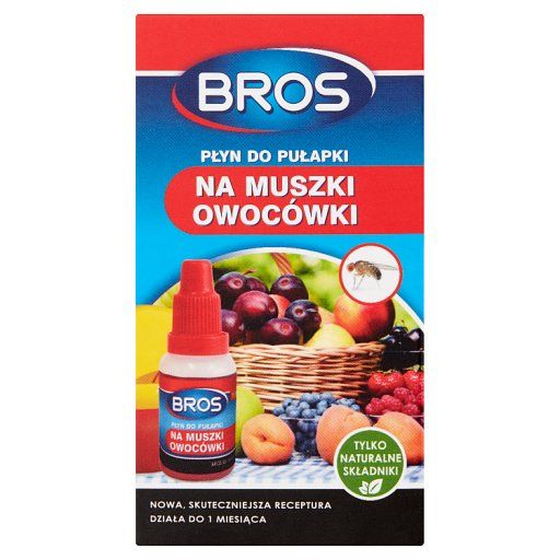 Bros Płyn do pułapki na muszki owocówki 15 ml