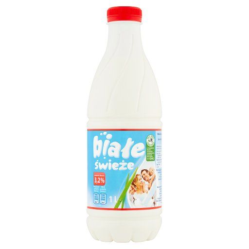 Białe Mleko świeże 3,2% 1 l