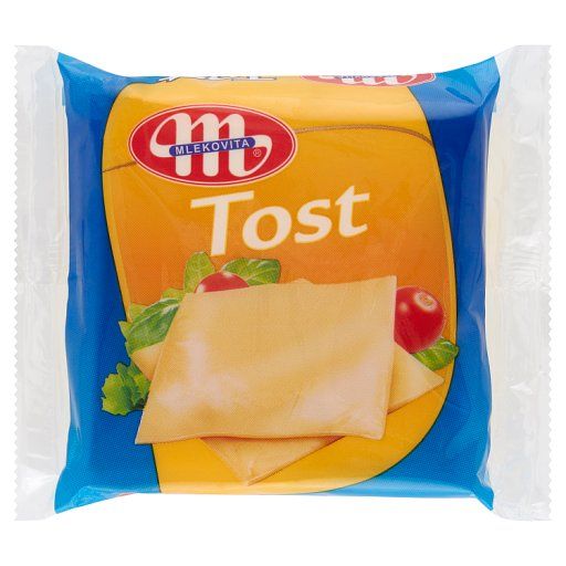 Mlekovita Ser topiony w plastrach tost 130 g (8 sztuk)