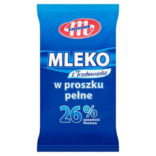 Mlekovita Mleko z Trzebowniska w proszku pełne 500 g