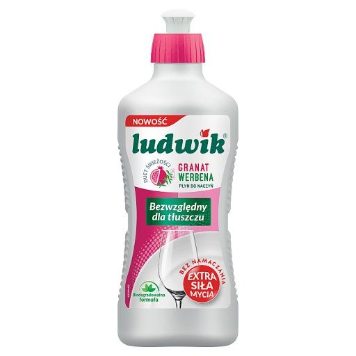 Ludwik Płyn do naczyń granat werbena 450 g