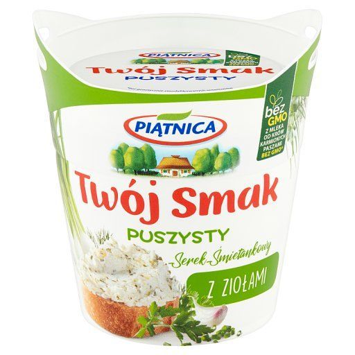 PIĄTNICA SEREK TWÓJ SMAK PUSZ ZIOŁA 150g