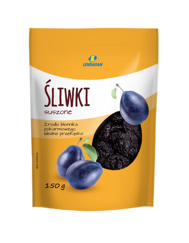 LEWIATAN ŚLIWKI SUSZONE BAKALjE 150g