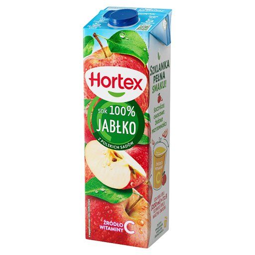 Hortex Sok 100 % jabłko 1 l