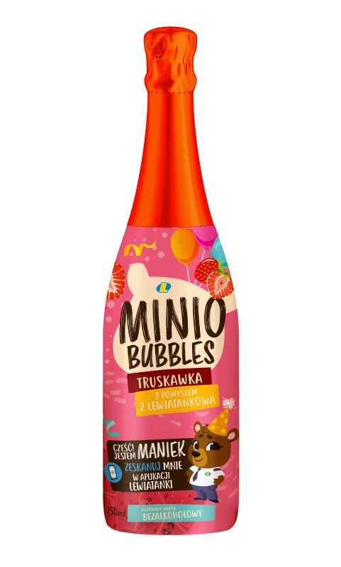 LEWIATAN NAPÓJ MINIO BUBBLES TRUS 750ml