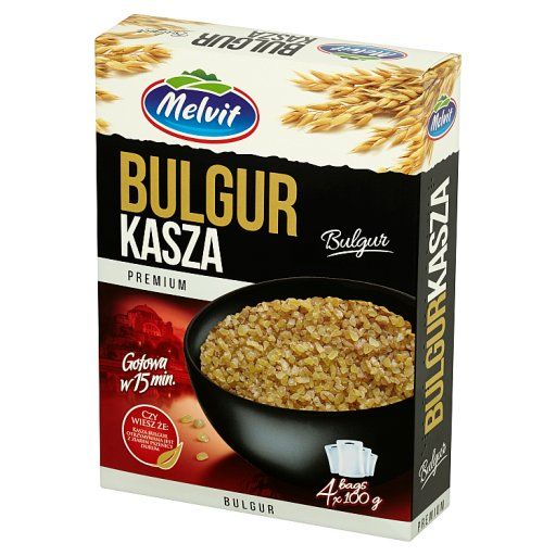 MELVIT KASZA BULGUR 4*100G.