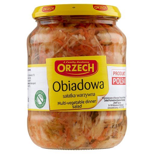 Orzech Obiadowa sałatka warzywna 670 g