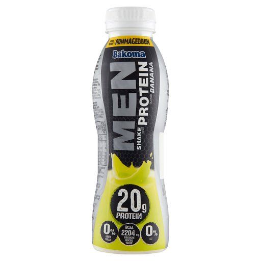 Bakoma Men Protein Shake smak bananowy 380 g