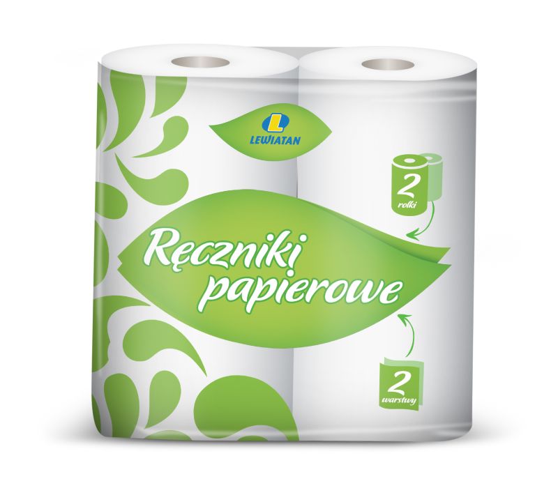 LEWIATAN RĘCZNIK PAP ALEDOBRE 2W 2szt