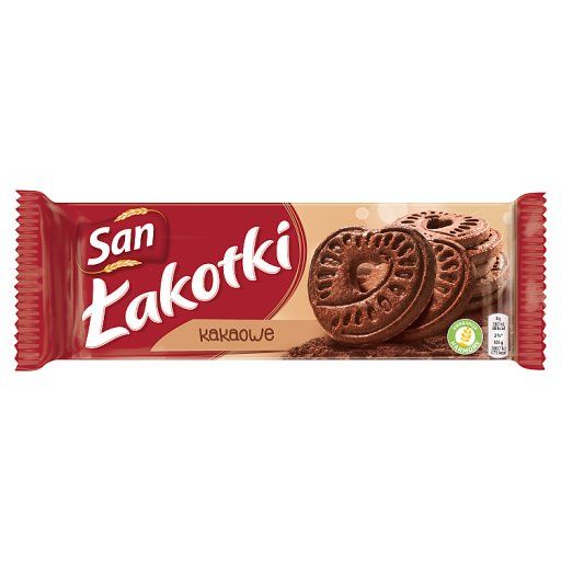 SAN CIASTKA ŁAKOTKI KAKAO 168g