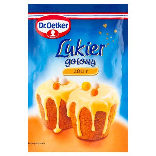 Dr. Oetker Lukier gotowy żółty 100 g