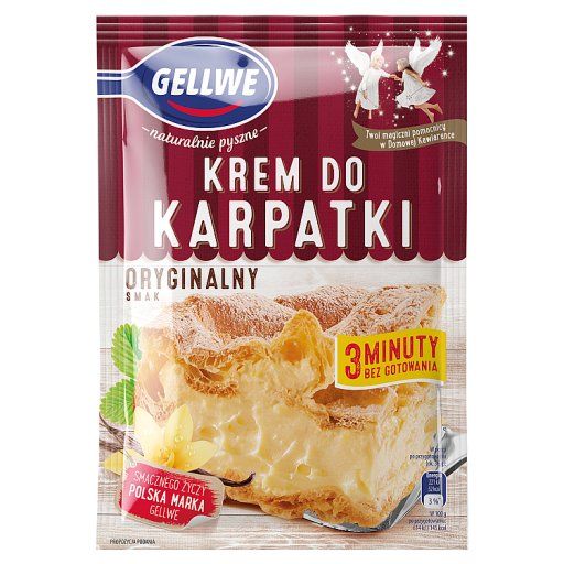 Gellwe Krem do karpatki oryginalny smak 145 g 