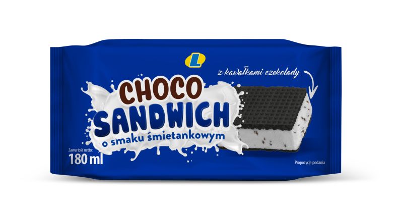 LEWIATAN LODY CREAM IT SANDW CHOCO 180ml