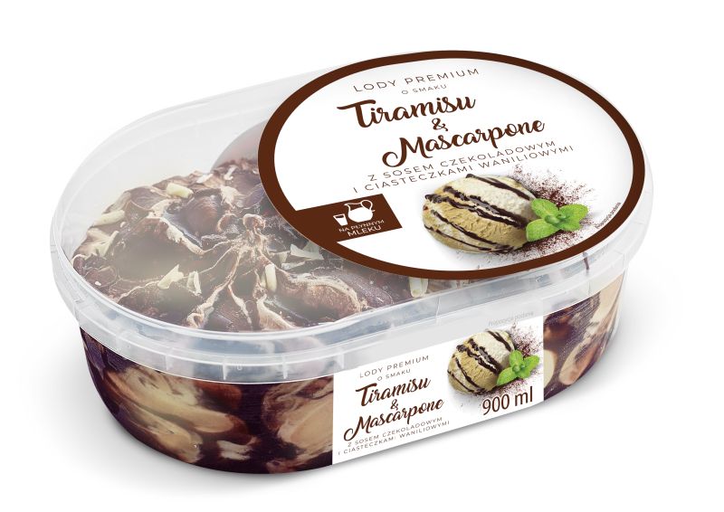 LEWIATAN LODY MAXIM TIRAMIS/MASCAR 900ml