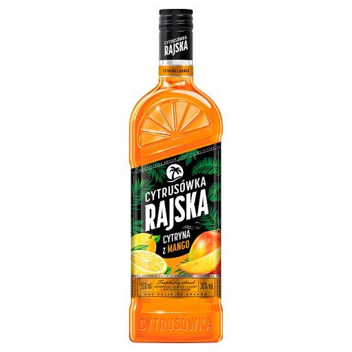 Cytrusówka Rajska Likier cytryna z mango 500 ml