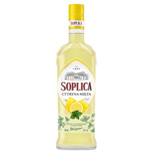 Soplica cytryna-mięta Likier 500 ml